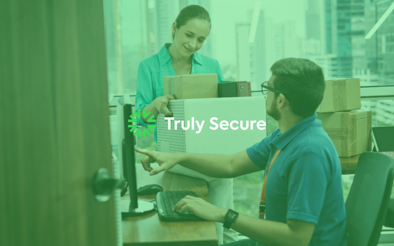 2 Happy IT Support Employees - Dubai, Truly Secure